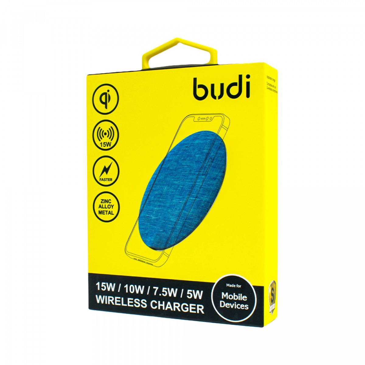 Budi WL4000S Wireless Charger 15W / 10W / 7.5W / 5W